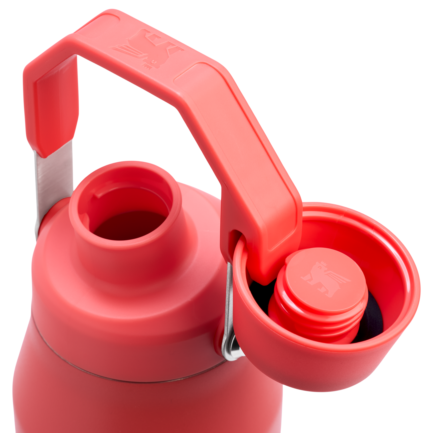 Stanley 36 OZ IceFlow Aerolight Fast Flow Water Bottle In Hot Coral Red