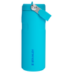 Stanley 16 Oz IceFlow Aerolight Water Bottle Flip Straw In Splash Blue