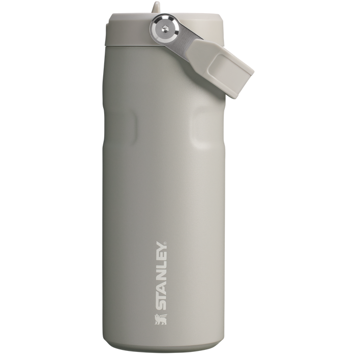 Stanley 1913 The IceFlow™ Bottle with Flip Straw Lid 16 OZ in Ash | Front View