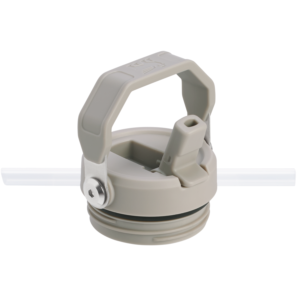 Stanley 1913 The IceFlow™ Bottle with Flip Straw Lid 16 OZ in Ash | Lid Detailed View