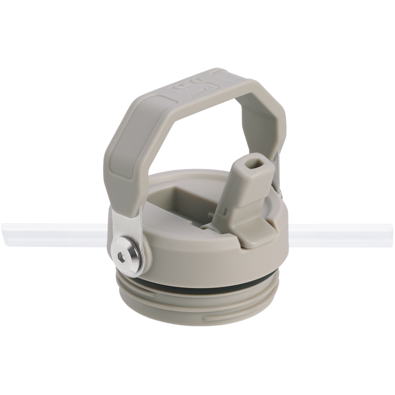 Stanley 1913 The IceFlow™ Bottle with Flip Straw Lid 16 OZ in Ash | Lid Detailed View