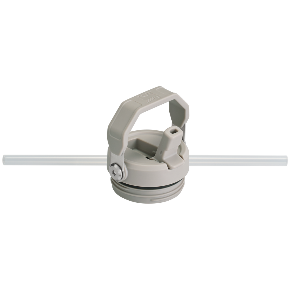 Stanley IceFlow Aerolight stainless steel water bottle in Ash with Flip Straw