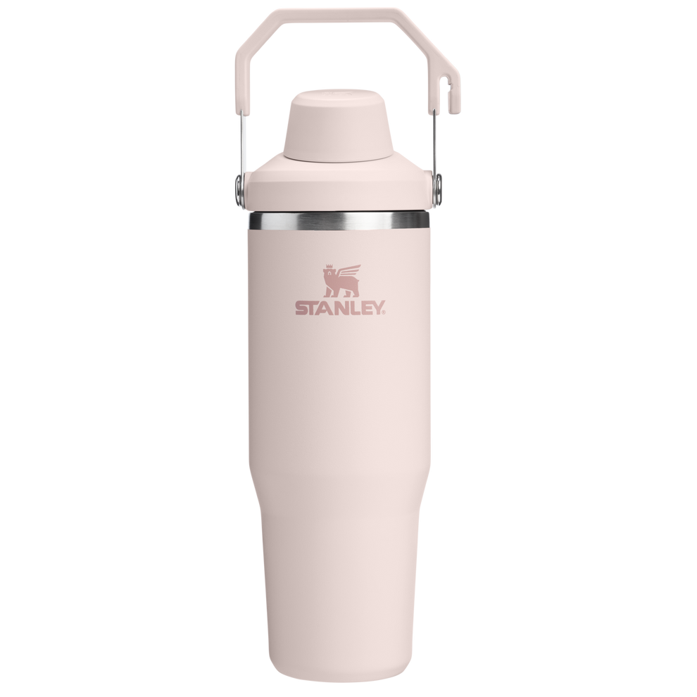 Stanley 30 OZ IceFlow Fast Flow Tumbler In Rose Quartz Pink