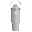 Stanley 40 OZ Ice Flow Fast Flow Insulated Tumbler In Ash Grey