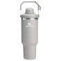 Stanley 40 OZ Ice Flow Fast Flow Insulated Tumbler In Ash Grey
