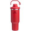 Stanley 40 OZ Ice Flow Fast Flow Insulated Tumbler In Chili Red