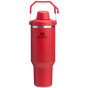 Stanley 40 OZ Ice Flow Fast Flow Insulated Tumbler In Chili Red