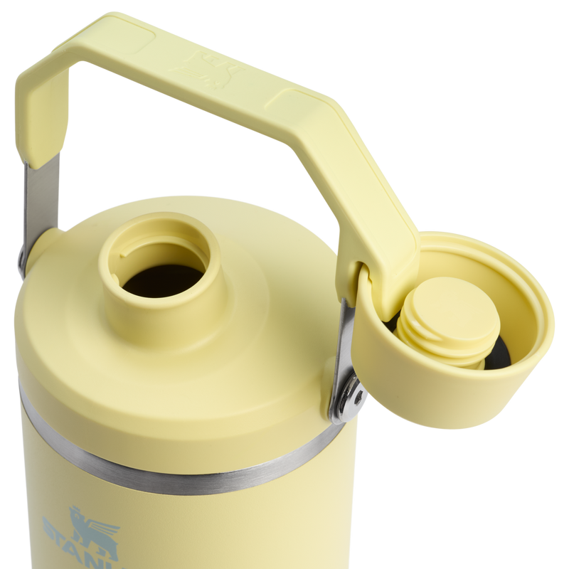 Stanley 1913 The IceFlow™ Tumbler with Fast Flow Lid 40 OZ in Pomelo | Lid Detailed View
