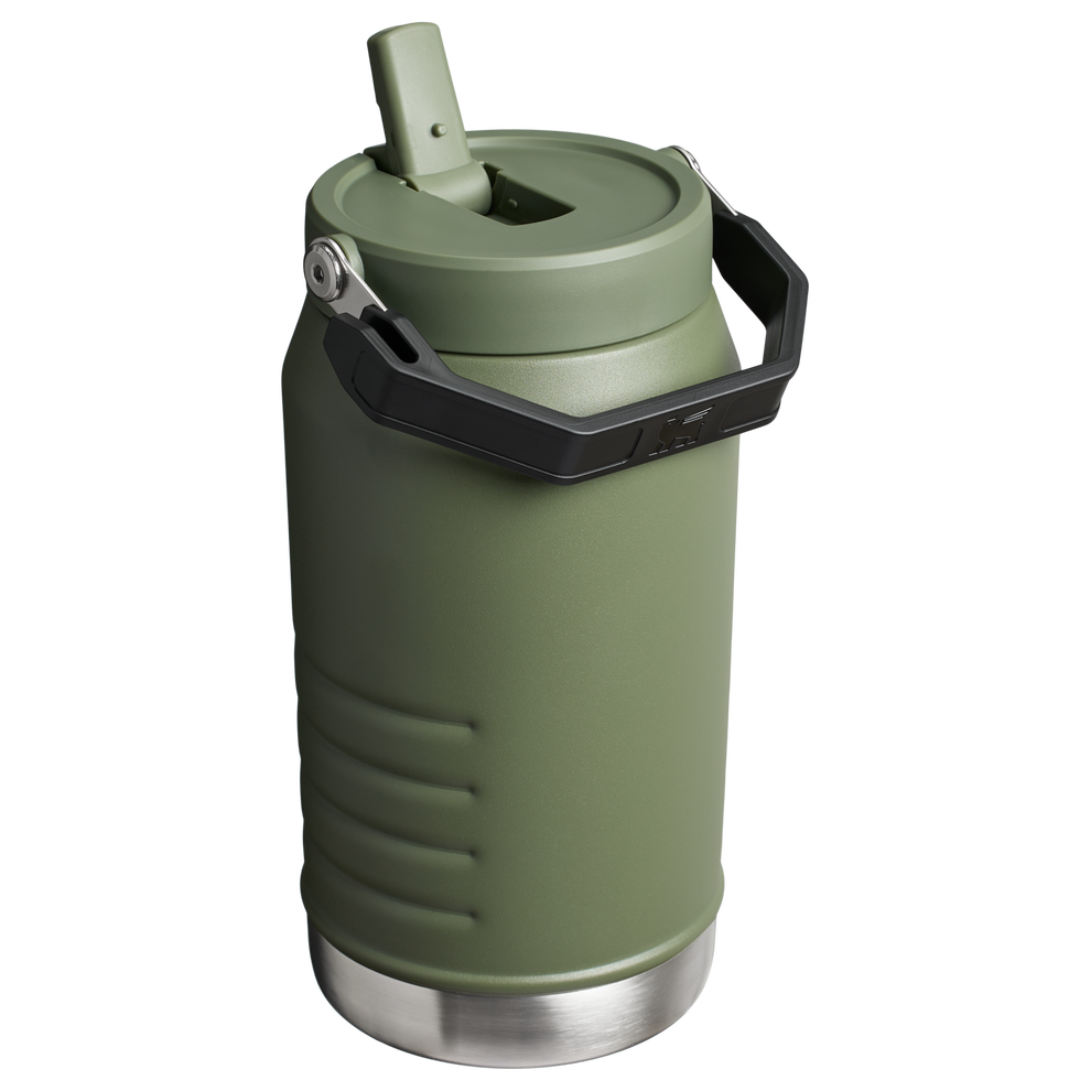 Stanley 64 OZ IceFlow Flip Straw Water Jug In Dried Pine Green