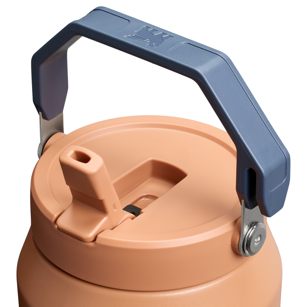 Stanley 64 OZ IceFlow Flip Straw Water Jug In Toast Brown