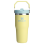 Stanley 14 OZ Ice Flow Flip Straw Insulated Tumbler In Pomelo Yellow