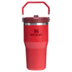 Stanley 20 OZ IceFlow Flip Straw Insulated Tumbler In Chili Red