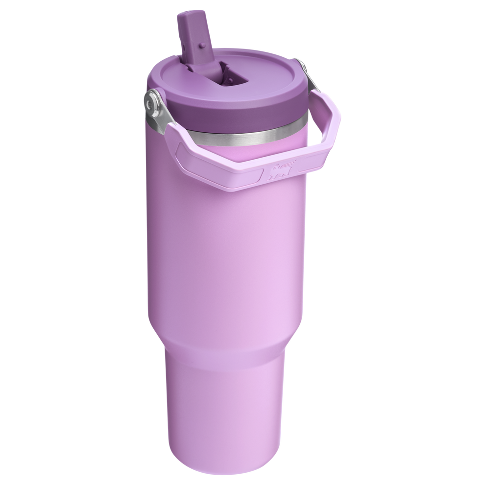 Stanley 40 OZ Ice Flow Flip Straw Insulated Tumbler In Lilac Purple