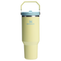 Stanley 40 OZ Ice Flow Flip Straw Insulated Tumbler In Pomelo Yellow