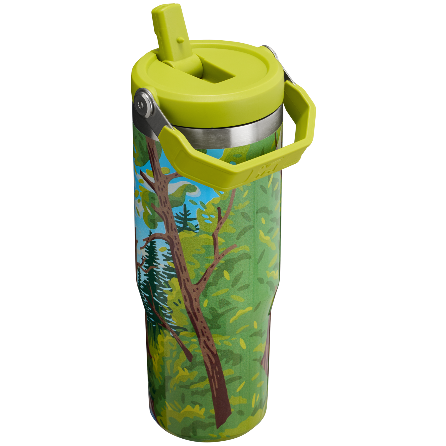 The Always With Honor IceFlow™ Flip Straw Tumbler | 30 OZ: Canopy Creek