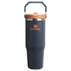 Stanley 30 OZ IceFlow Flip Straw Insulated Tumbler In Twilight Blue 