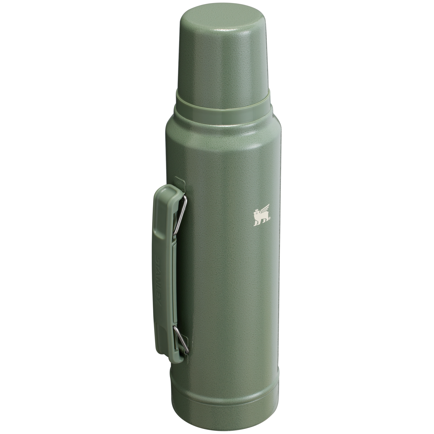 The Stanley and FRGMT Classic Vacuum Bottle | 1.1 QT: Hammertone Green