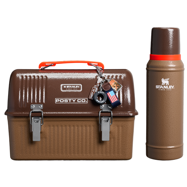 The Post Malone x Stanley Legendary Classic Bottle and Lunch Box