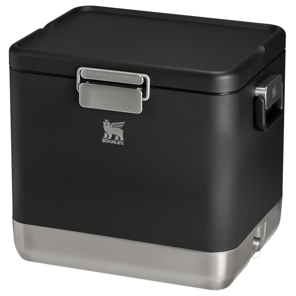 Stanley 1913 The Stanley Lifted Spirits™ Steel Cooler 55 QT in Black