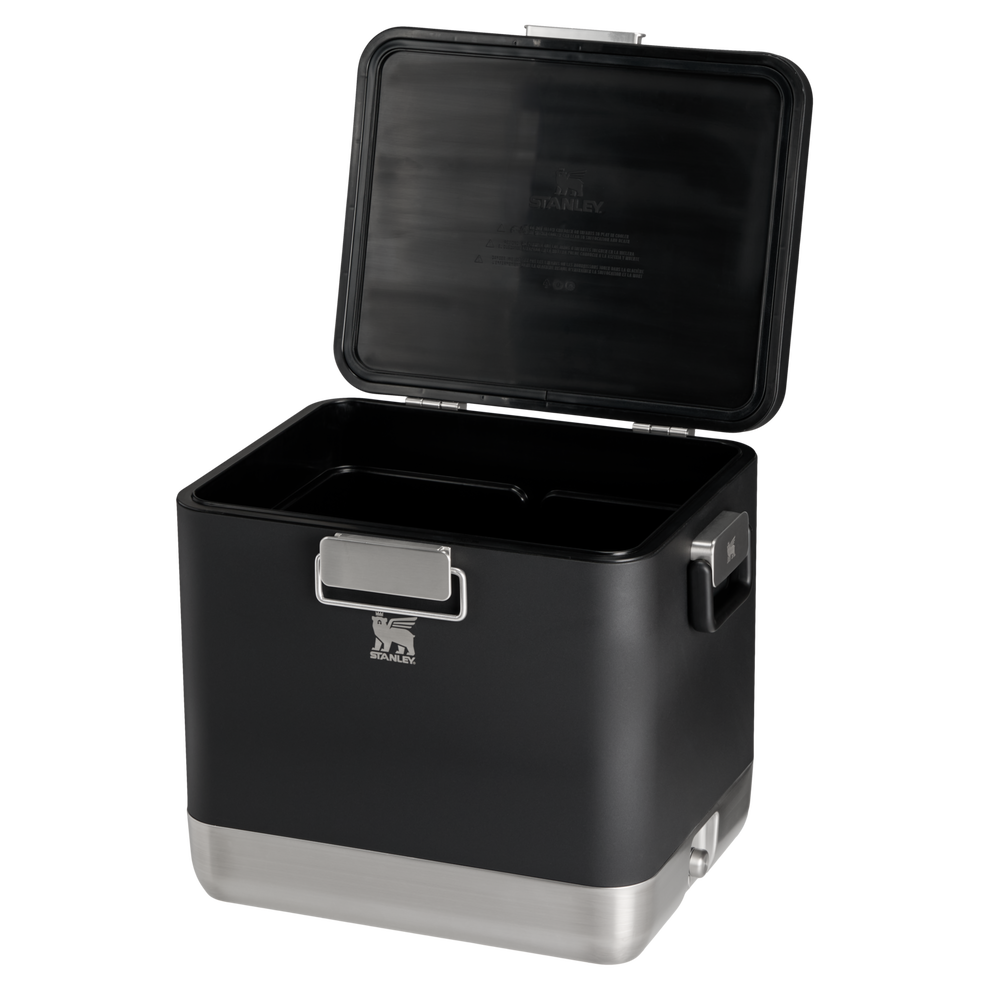 Stanley 1913 The Stanley Lifted Spirits™ Steel Cooler 55 QT in Black