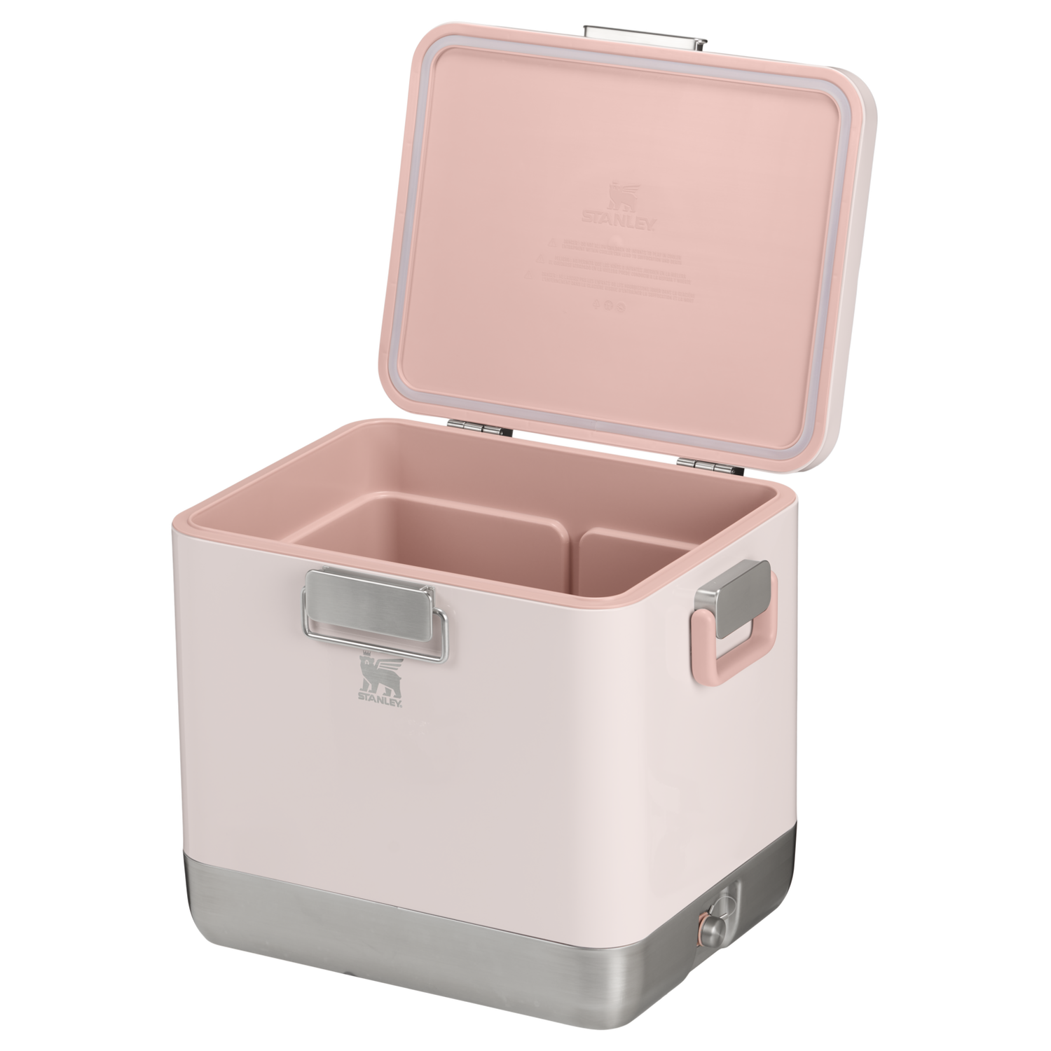 Stanley 1913 The Stanley Lifted Spirits™ Steel Cooler 55 QT in Rose Quartz | View 3