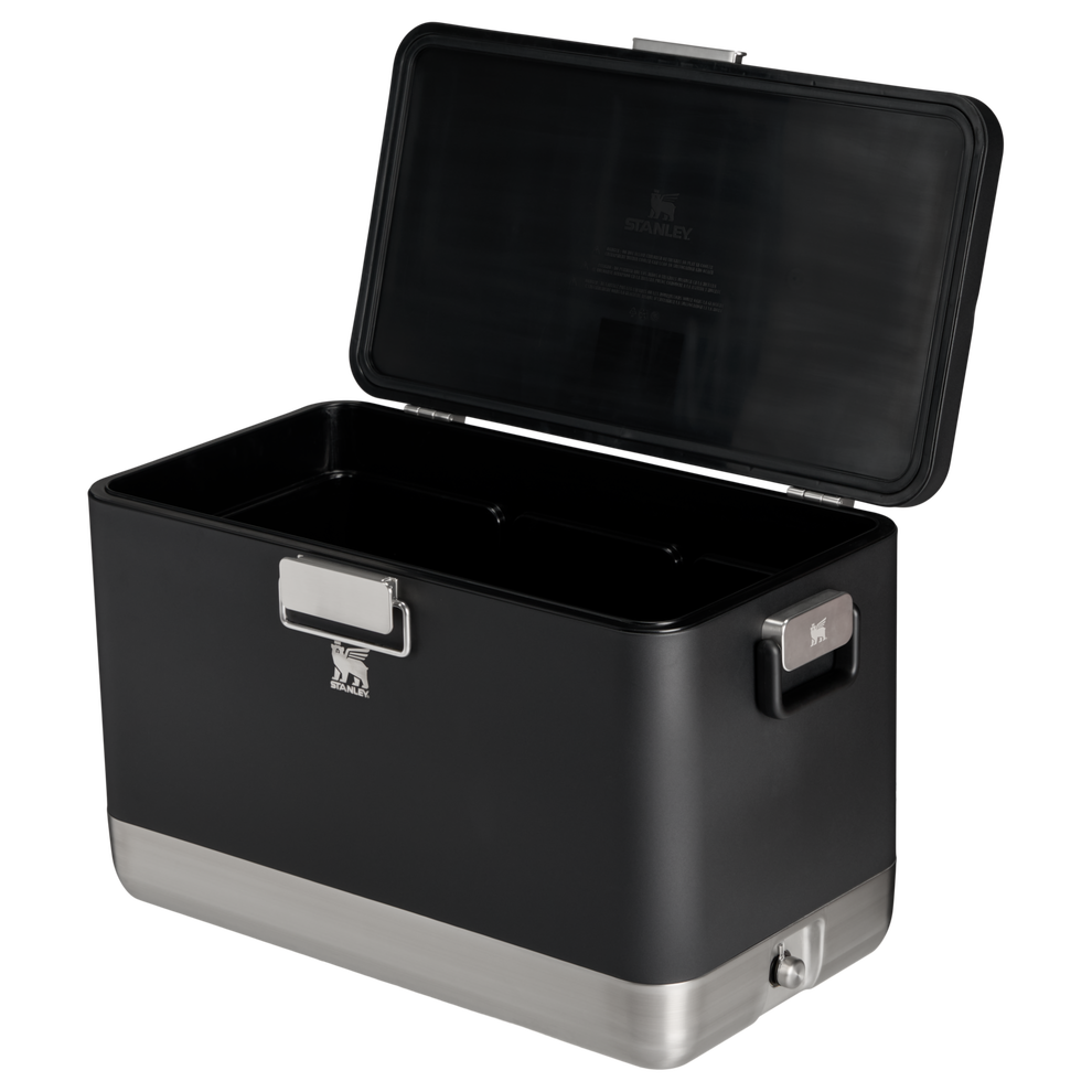 Stanley 1913 The Stanley Lifted Spirits™ Steel Cooler 84 QT in Black