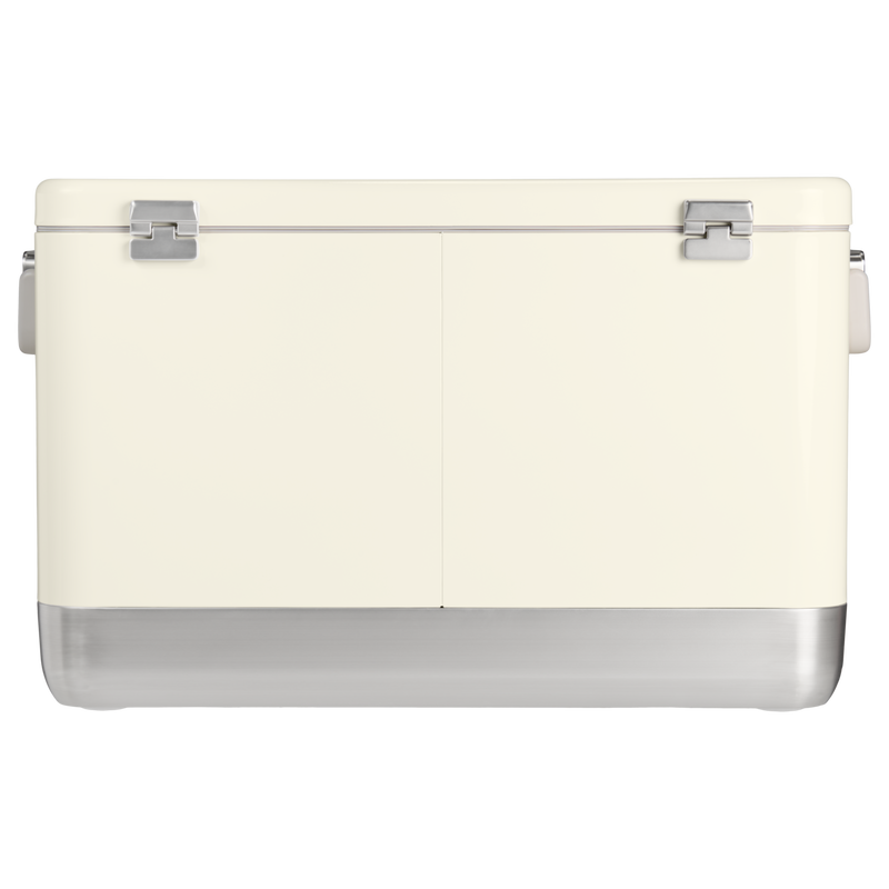 Stanley 1913 The Lifted Spirits™ Steel Cooler 84 QT in Cream Gloss | Back View