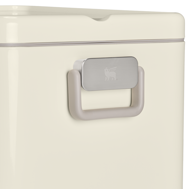 Stanley 1913 The Lifted Spirits™ Steel Cooler 84 QT in Cream Gloss | Detailed View