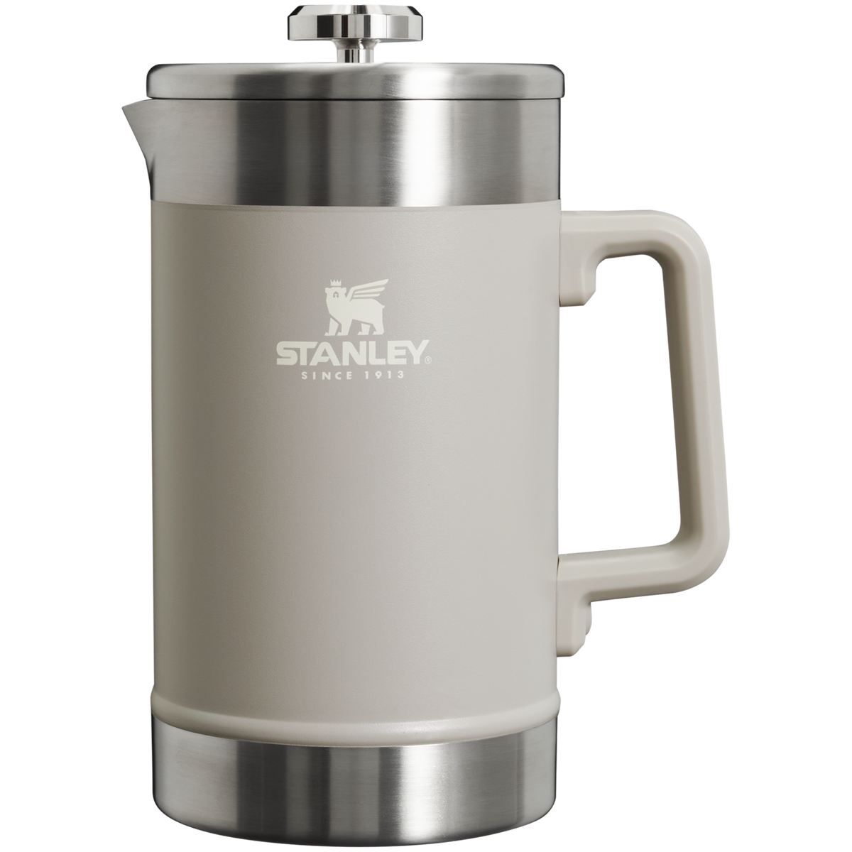 Stanley 1913 Classic Stay Hot French Press 48 OZ in Ash | Front View