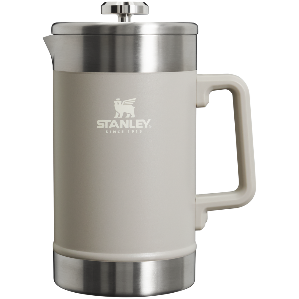 Stanley 1913 Classic Stay Hot French Press 48 OZ in Ash | Front View