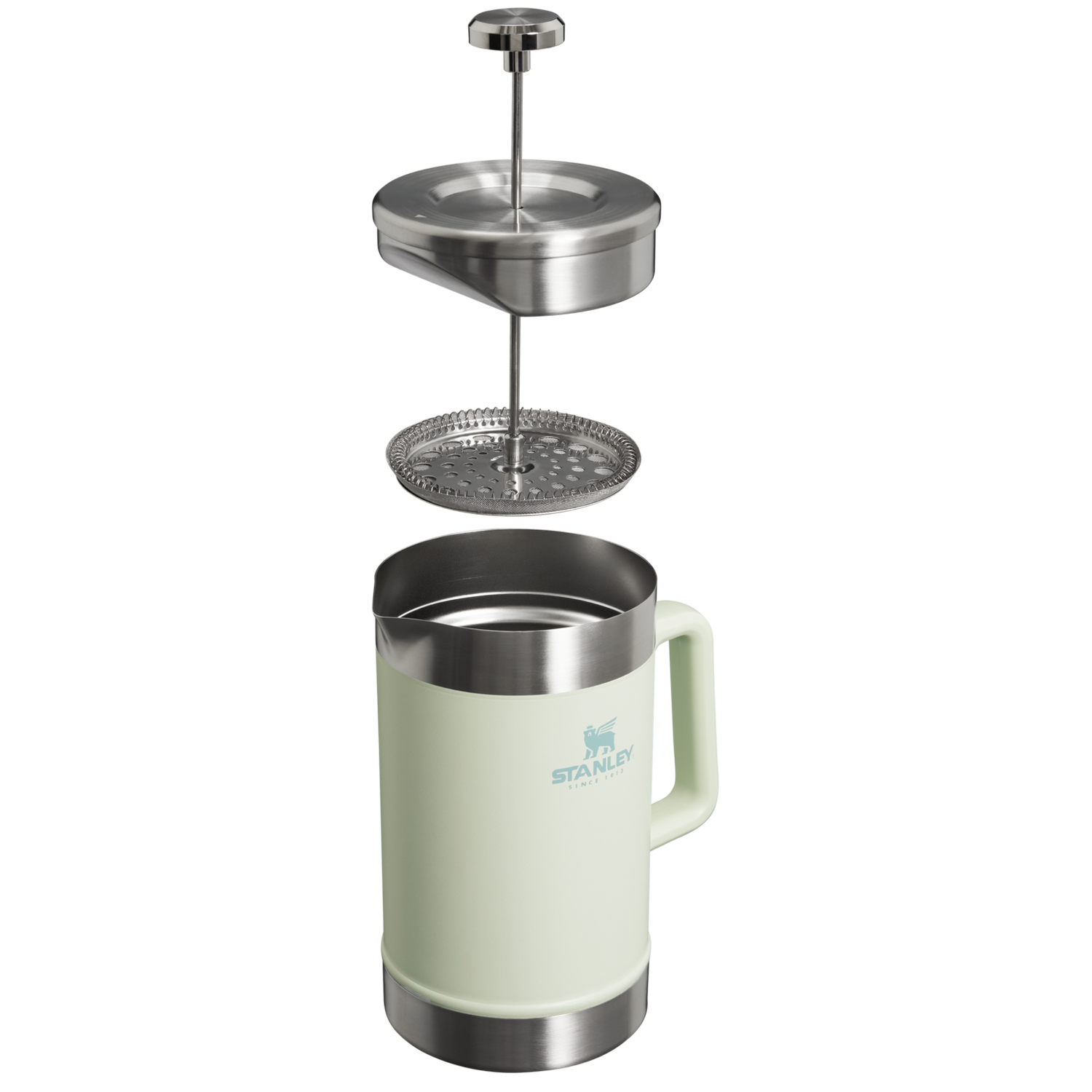 Stanley 1913 Classic Stay Hot French Press 48 OZ in Mist | View 2