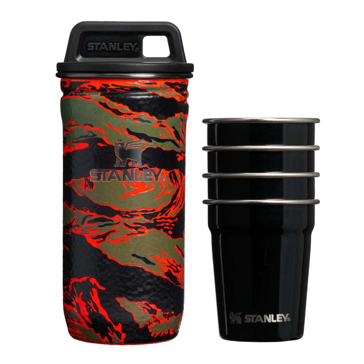Stanley 1913 Stanley 1913 x Devin Booker Pre-Party Flask + Shot Glass Set in Devin Booker Hidden In Plain Sight | Front View
