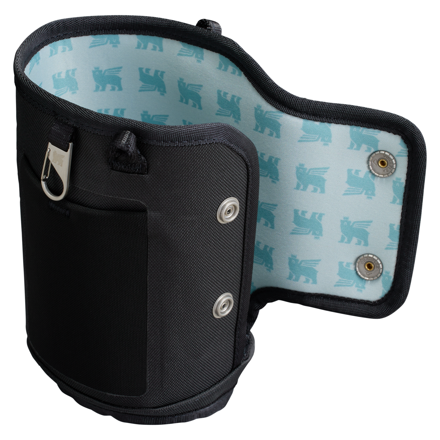 Stanley Carry-All 40 oz Quencher with Detachable Crossbody Straps in Black