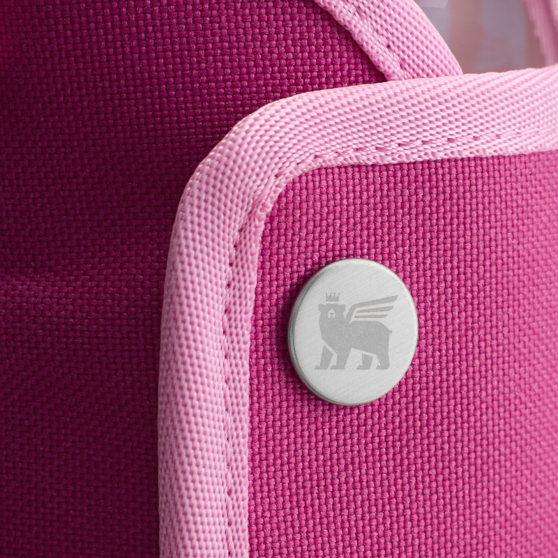 Stanley 1913 The All Day 40 OZ Quencher Carry-All in Fuchsia | Detailed View