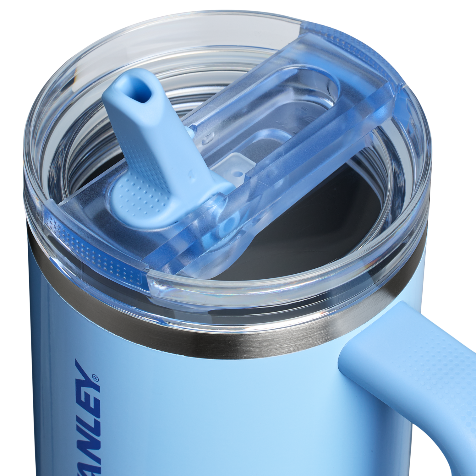 Stanley 40 OZ Quencher Flip Straw ProTour Stainless Steel Tumbler In Royal Blue From The Oasis Collection