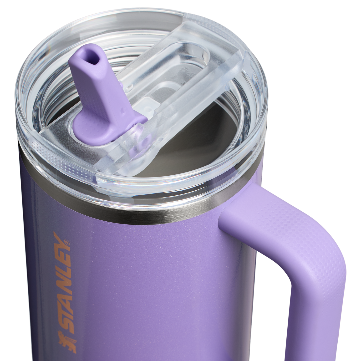 The Stanley Quencher Flipstraw ProTour Tumbler 30OZ Cup In Periwinkle Shimmer Purple