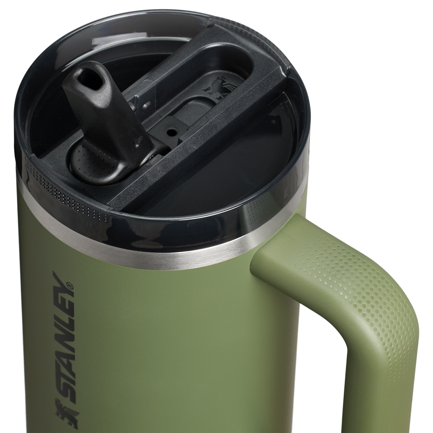 Stanley 30 OZ ProTour Flip Straw Tumbler Cup In Dried Pine Green