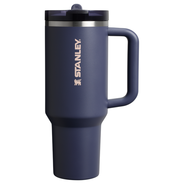 Stanley 40 OZ Flipstraw ProTour Stainless Steel Tumbler In Blue Corn Paisley