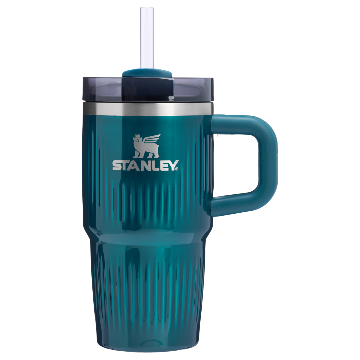 Stanley 1913 The Quencher® H2.0 Fluted Tumbler with Handle 20 OZ in Marina Shine | View 1