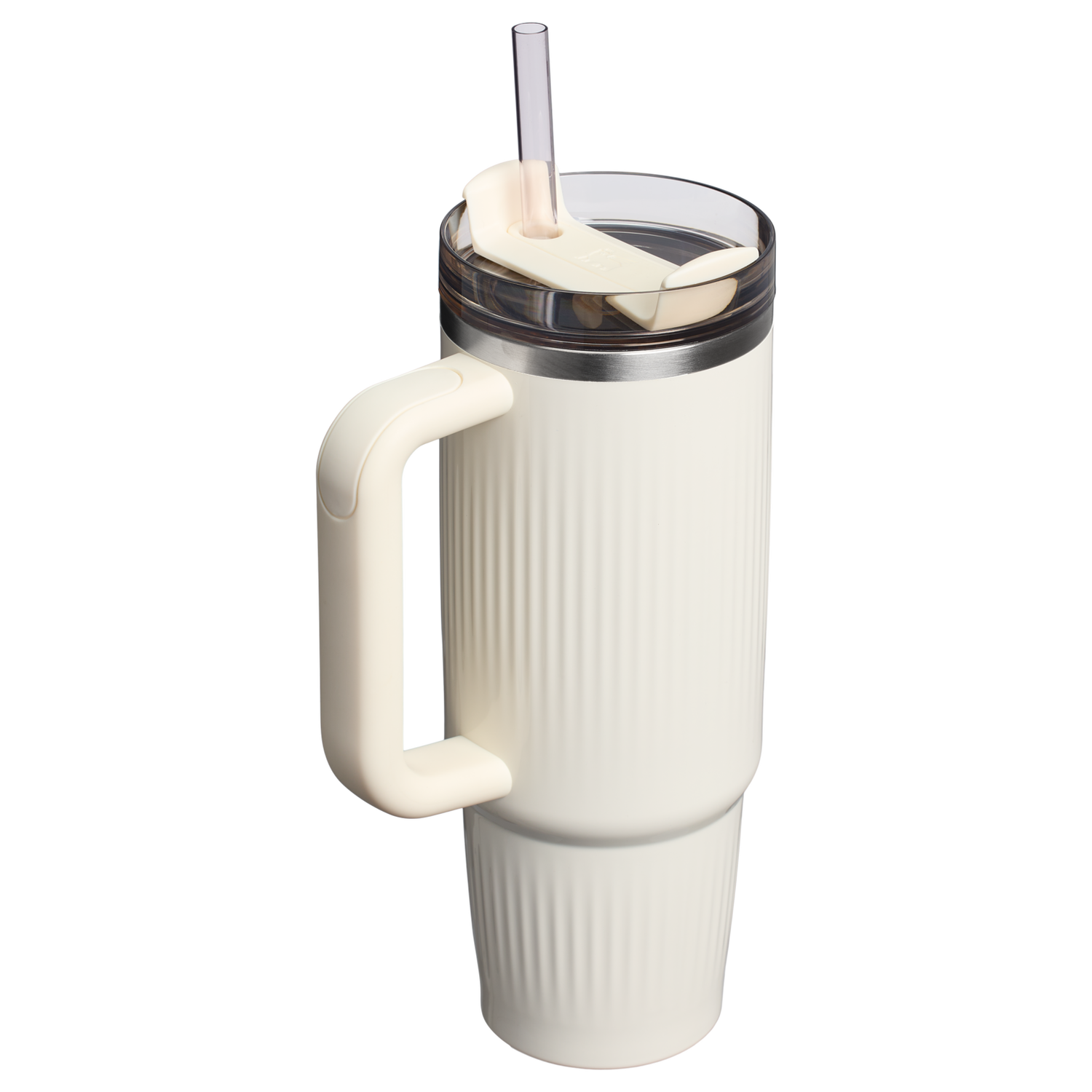 Stanley 1913 The Quencher® H2.0 Fluted Tumbler 30 OZ in Cream Gloss | View 1