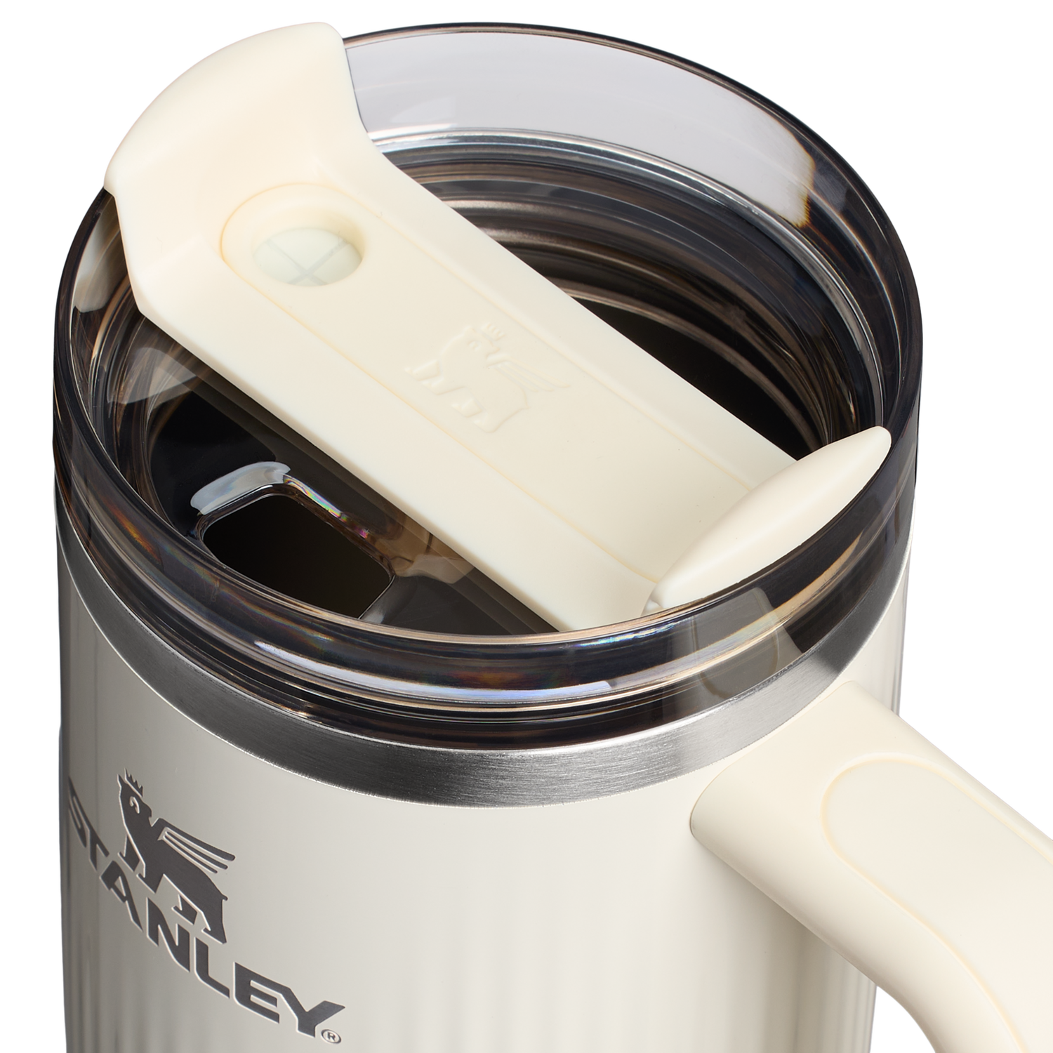 Stanley 1913 The Quencher® H2.0 Fluted Tumbler 30 OZ in Cream Gloss | View 2