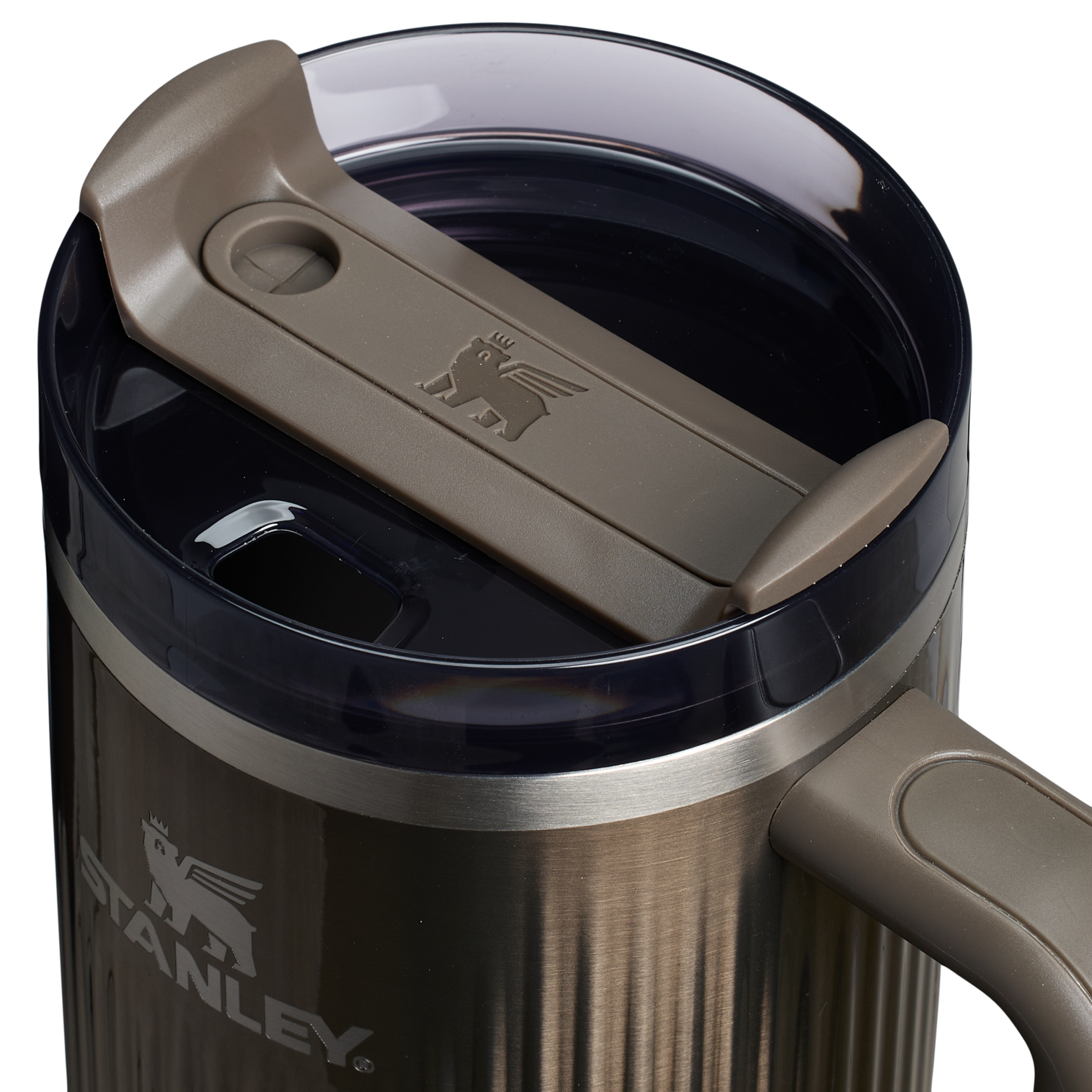 Stanley 40 OZ Quencher Fluted Insulate Tumbler In Gunmetal