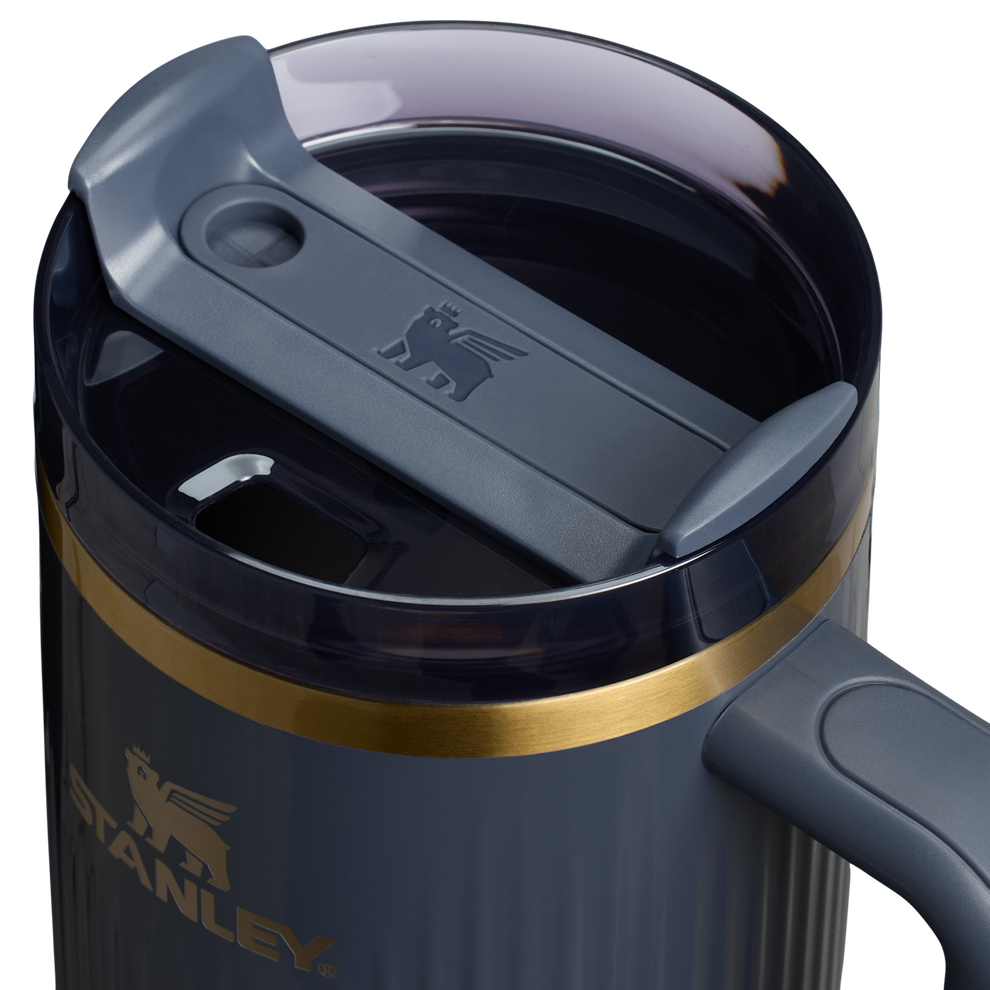 Stanley 40 OZ Quencher Fluted Insulate Tumbler In Twilight Blue