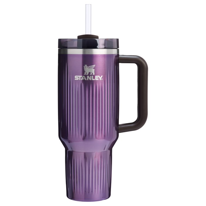 Stanley 40 OZ Quencher Fluted Insulate Tumbler In Wisteria Purple
