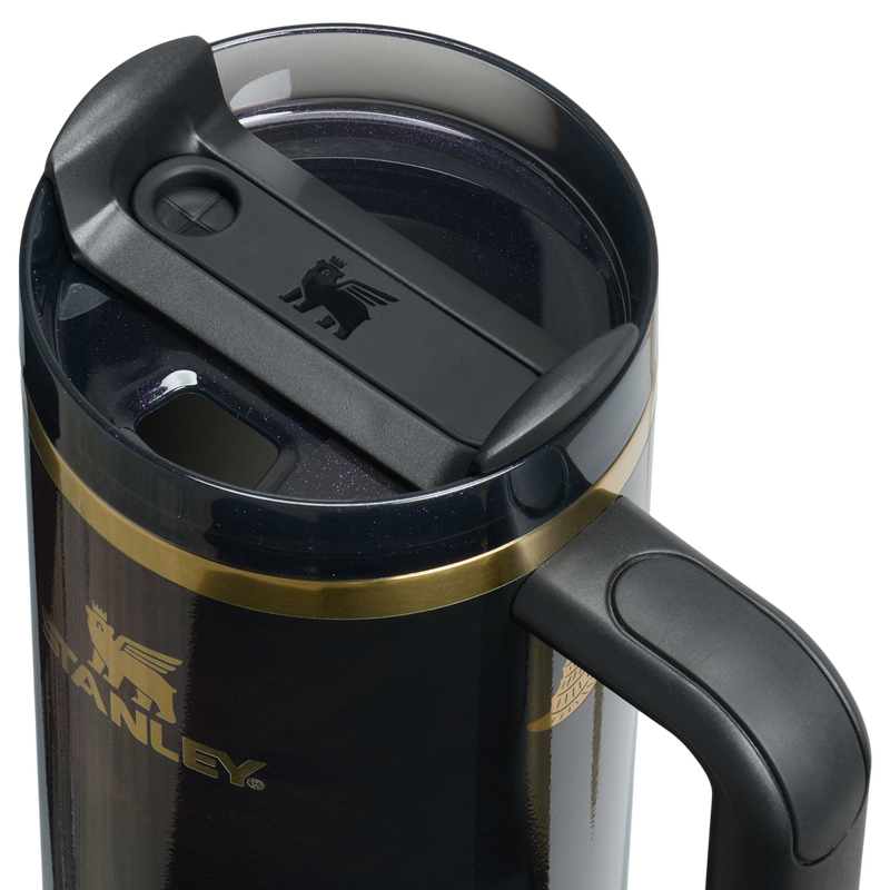 Stanley 1913 The Wicked for Good Quencher® H2.0 FlowState™ Tumbler 30 OZ in Elphaba For Good | Lid Detailed View
