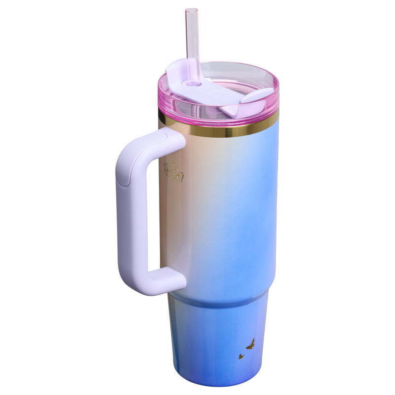 Stanley 1913 The Wicked for Good Quencher® H2.0 FlowState™ Tumbler 30 OZ in Glinda For Good | Back View