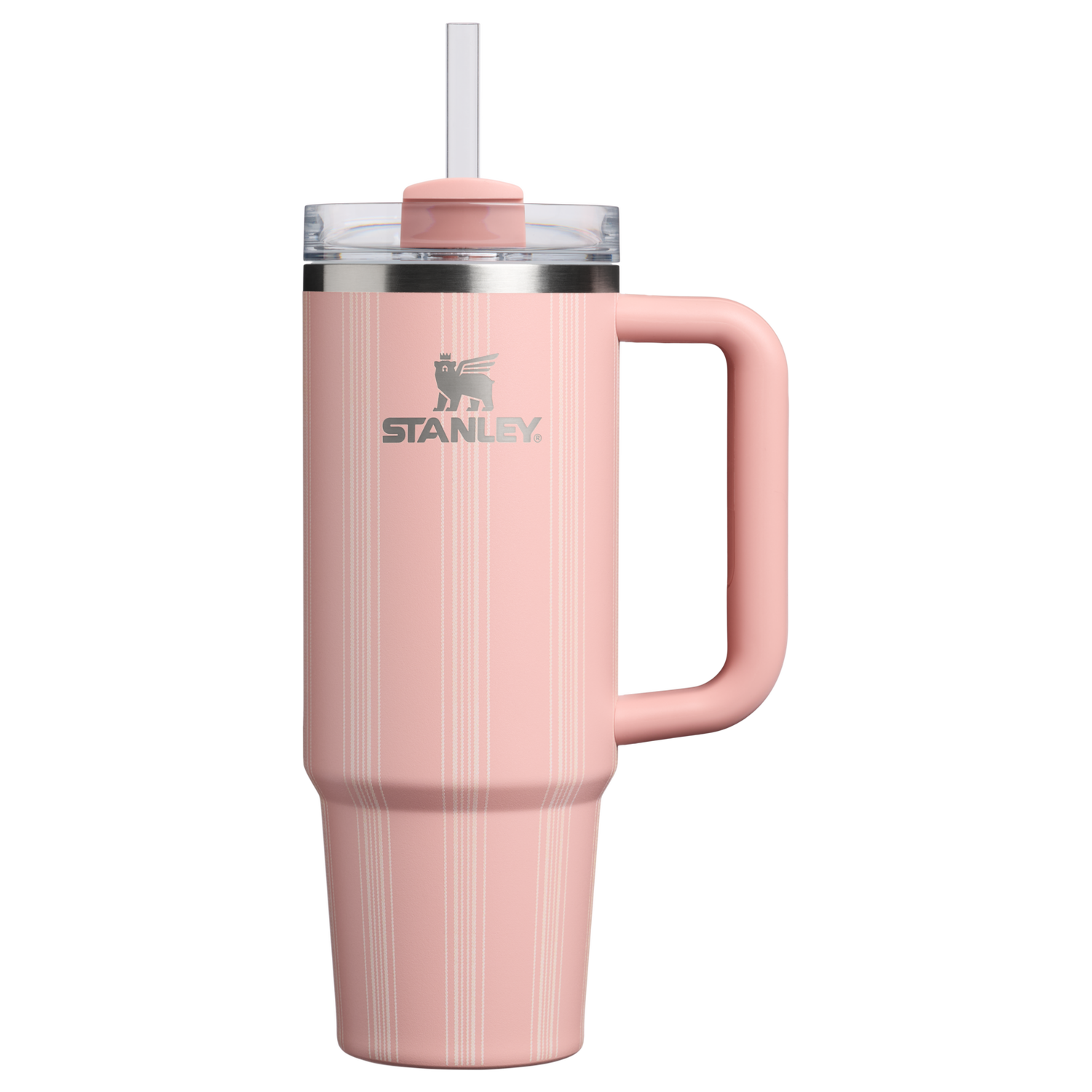 Stanley 1913 The Quencher H2.0 Flowstate™ Tumbler 30 OZ in Peach Rose Picnic Stripe | View 1