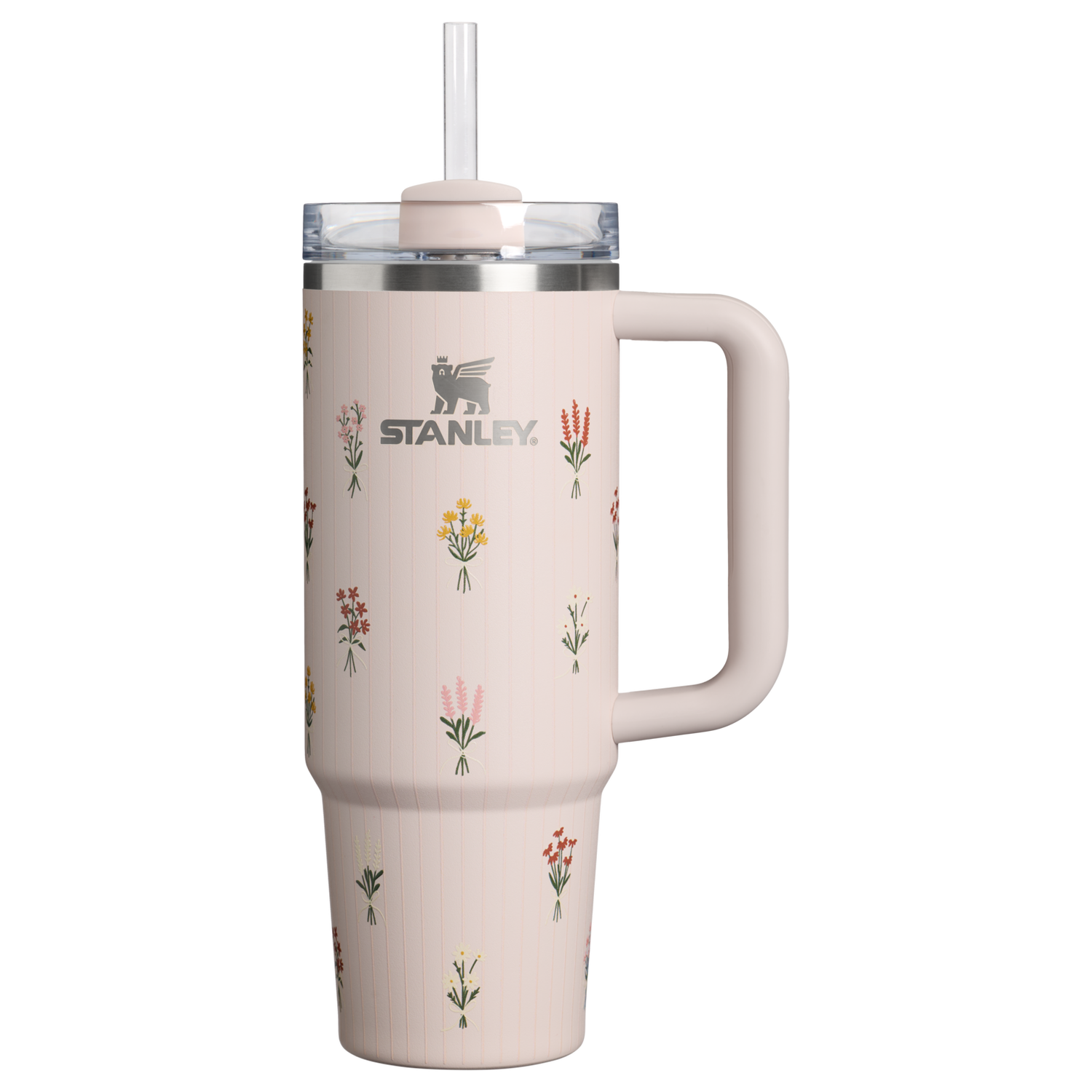 Stanley 1913 The Quencher H2.0 Flowstate™ Tumbler 30 OZ in Rose Quartz Bouquets | View 1