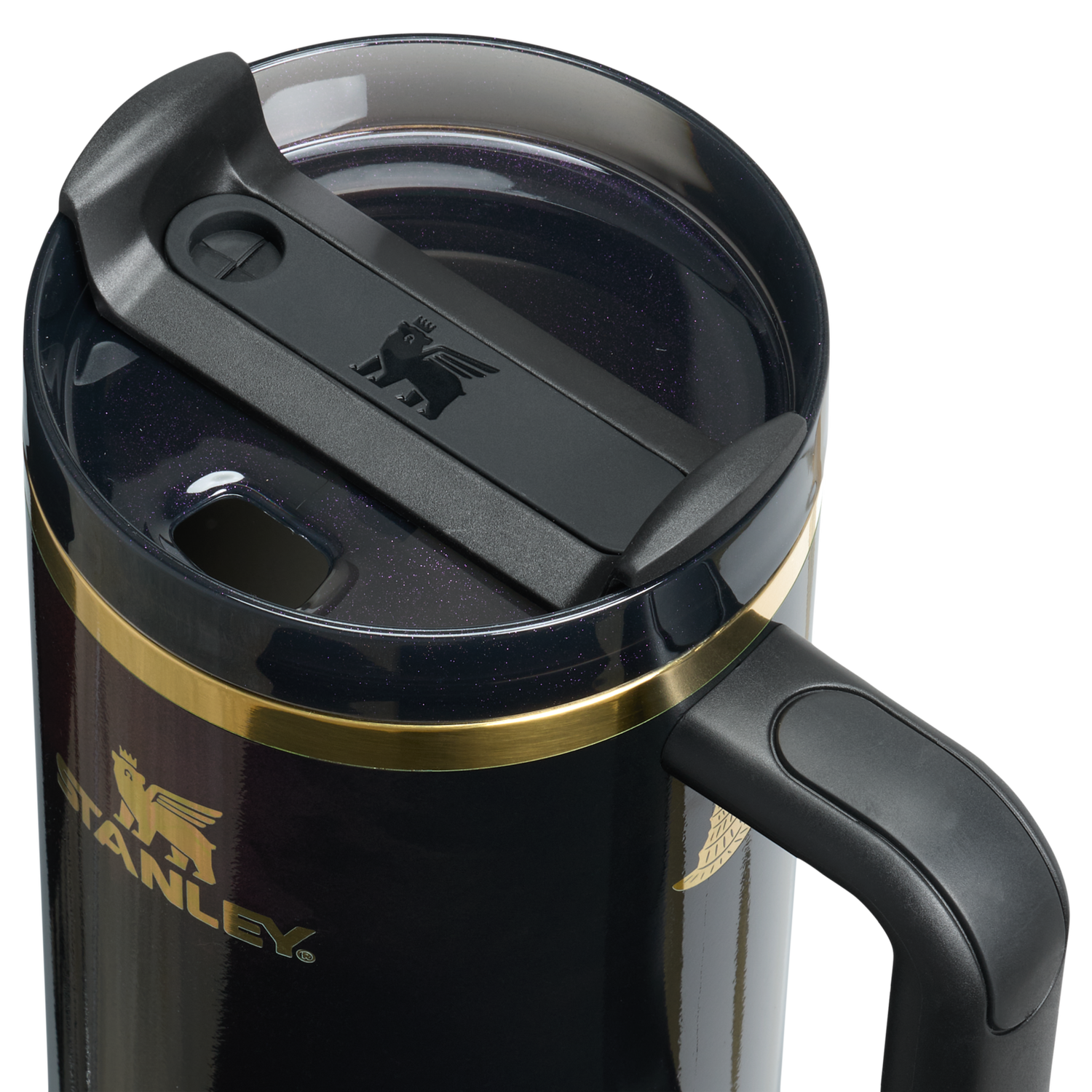Stanley 1913 The Wicked for Good Quencher® H2.0 FlowState™ Tumbler 40 OZ in Elphaba For Good | View 3