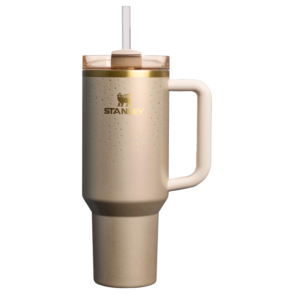 Stanley 1913 The Cheers & Cheer Quencher H2.0 Flowstate™ Tumbler 40 OZ in Prosecco Shimmer